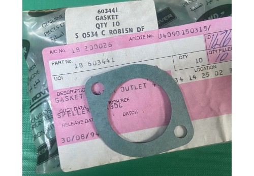 603441 (ERR4935) - Rear Water Outlet Pipe Gasket V8