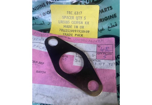 FRC6317 - Gear Lever Plunger Shim