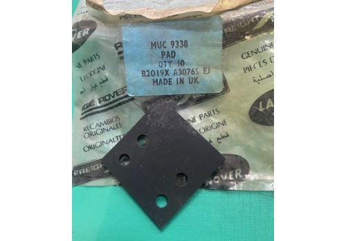 MUC9338 - Bumper End Cap Rubber Pad