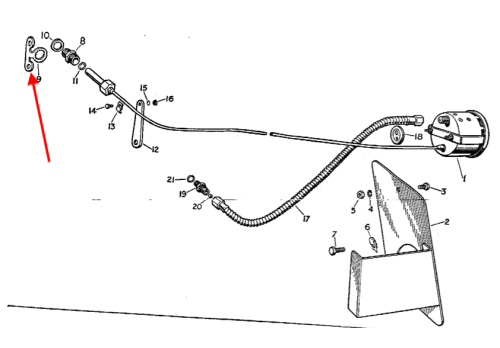 Locker for Dual Water Temperature / Oil Pressure Gauge Union 217321