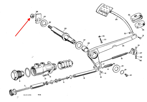 Nut 5/8"BSF 219668