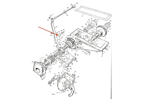 PTO Selector Lever Pivot 506205