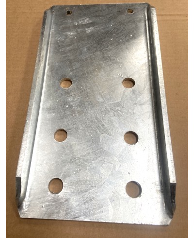 508412_EXT - Towing Bar Drop Plate (Extended) (Galvanised) 