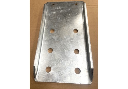 508412_EXT - Towing Bar Drop Plate (Extended) (Galvanised) 