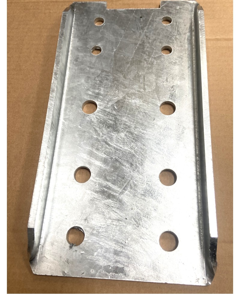 508412_MIL - Towing Bar Drop Plate (Military) (Galvanised) 
