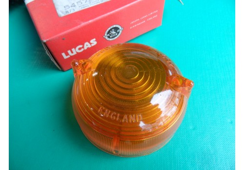 thumbnail image 2 of Lucas L691 Amber Flasher Lens – 517266 27H3800 For Scimitar AC Cobra & Imp – Classic Bits UK 2 of 2