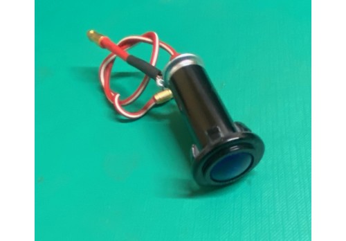 Low Fuel (Blue) Warning Light Assembly with Bulb Holder Series 2a 2.25 Diesel 519742