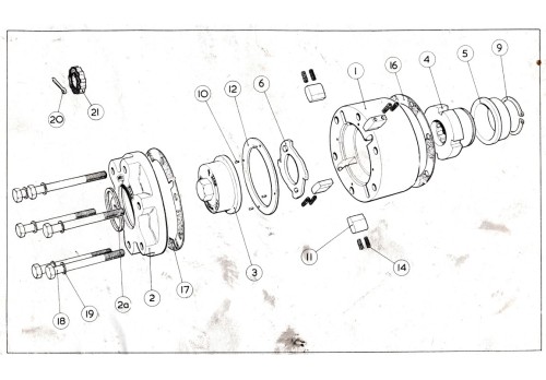 MAP Free Wheeling Hub Service Kit 536603/SERVICE