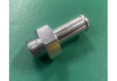 Heater Pipe Outlet Adaptor Union (3/8"BSP 1/2" Hose) 564923 (269565)