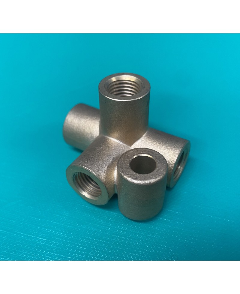 565719 - Brake Pipe Union 4-Way Connector Series 3 