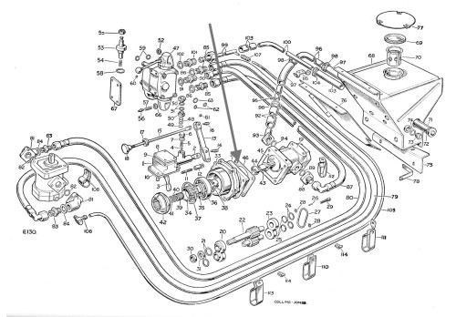 Hydraulic Pump / Motor to PTO Adaptor & Winch Gearbox Gasket 580007 (RTC7204)