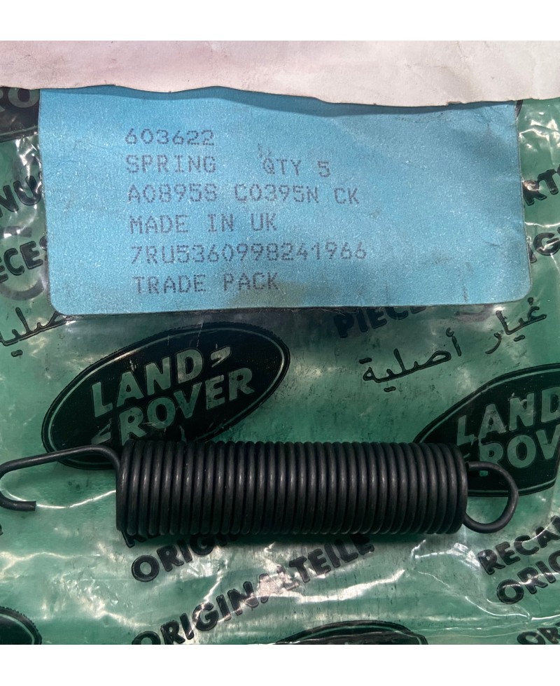 Accelerator Linkage Return Spring Stage 1 V8 603622