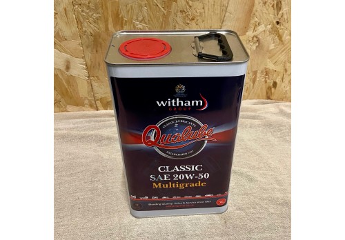 Witham Qualube Classic Engine Oil 20W-50  (5l)