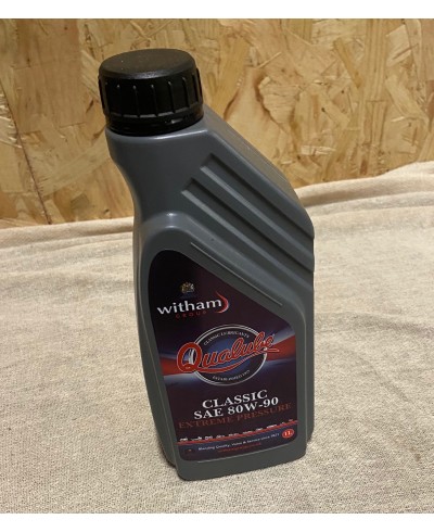 Witham Qualube Classic Gear Oil EP80W-90 GL4  (1l)