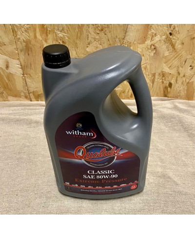 Witham Qualube Classic Gear Oil EP80W-90 GL4  (5l)