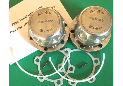 Fairey Free Wheeling Hubs (10 Spline) RTC8021