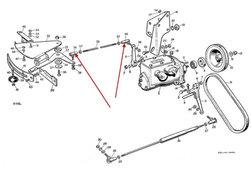 Land Rover Series 1 Iso-Speedic Governor Operating Rod Ball Joint 219065